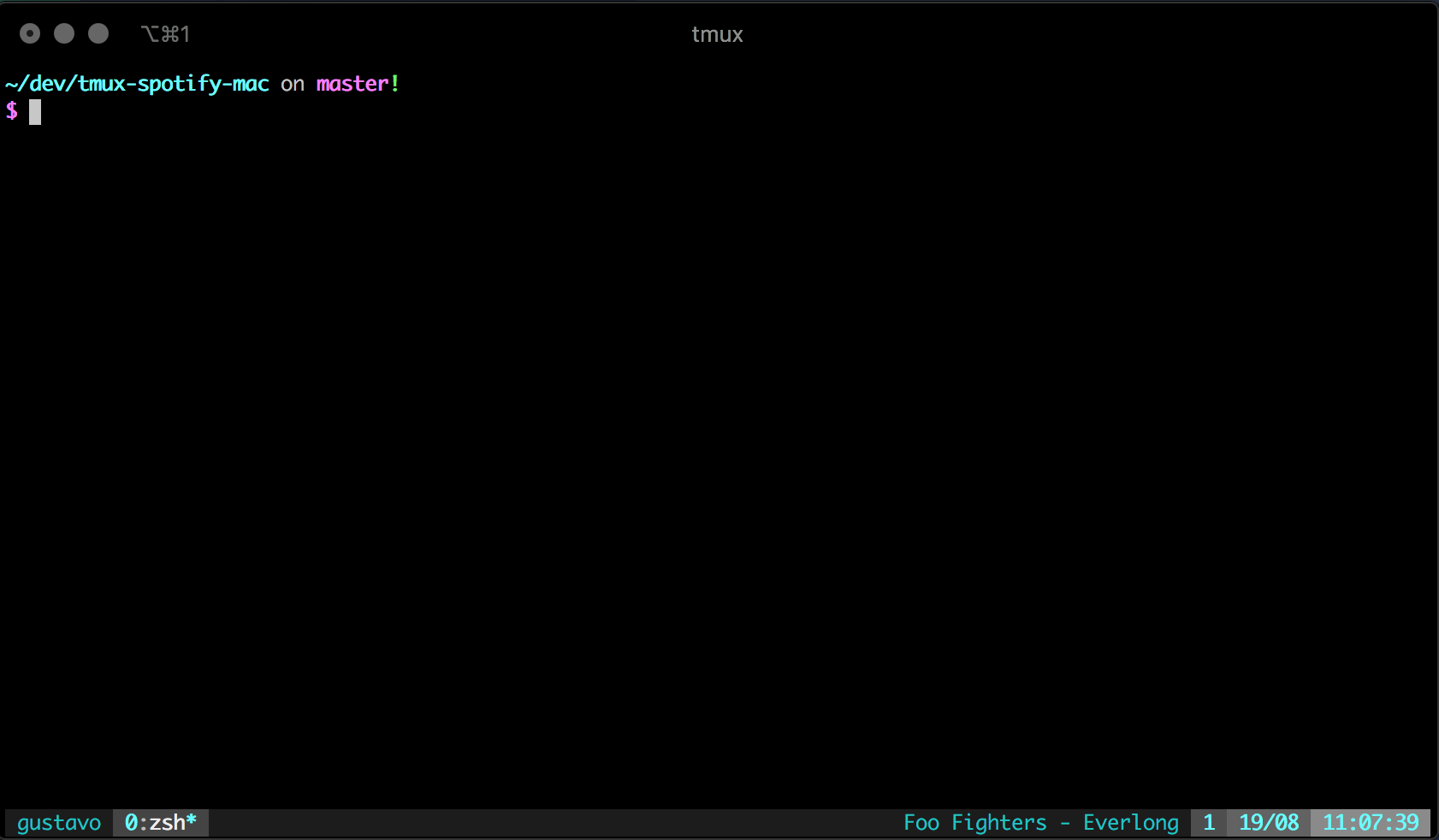 Terminal screenshot